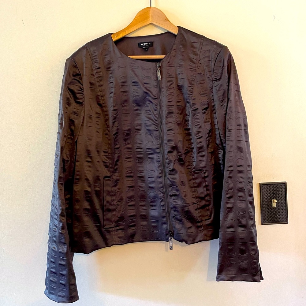 Taupe Worth Jacket